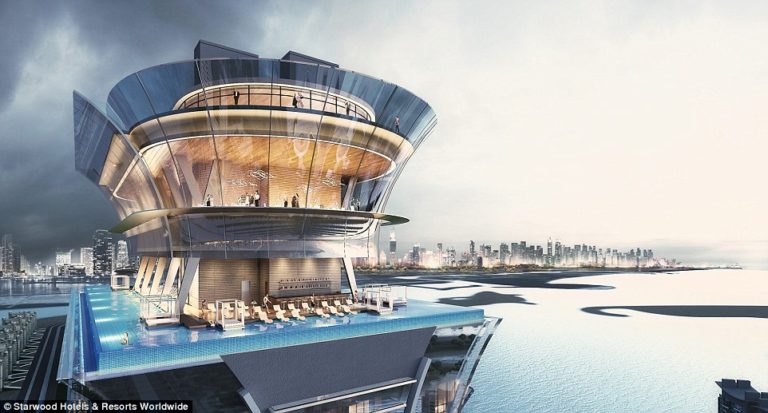 New St. Regis Dubai Hotel to Have 360 Degree Infinity Pool in the Sky