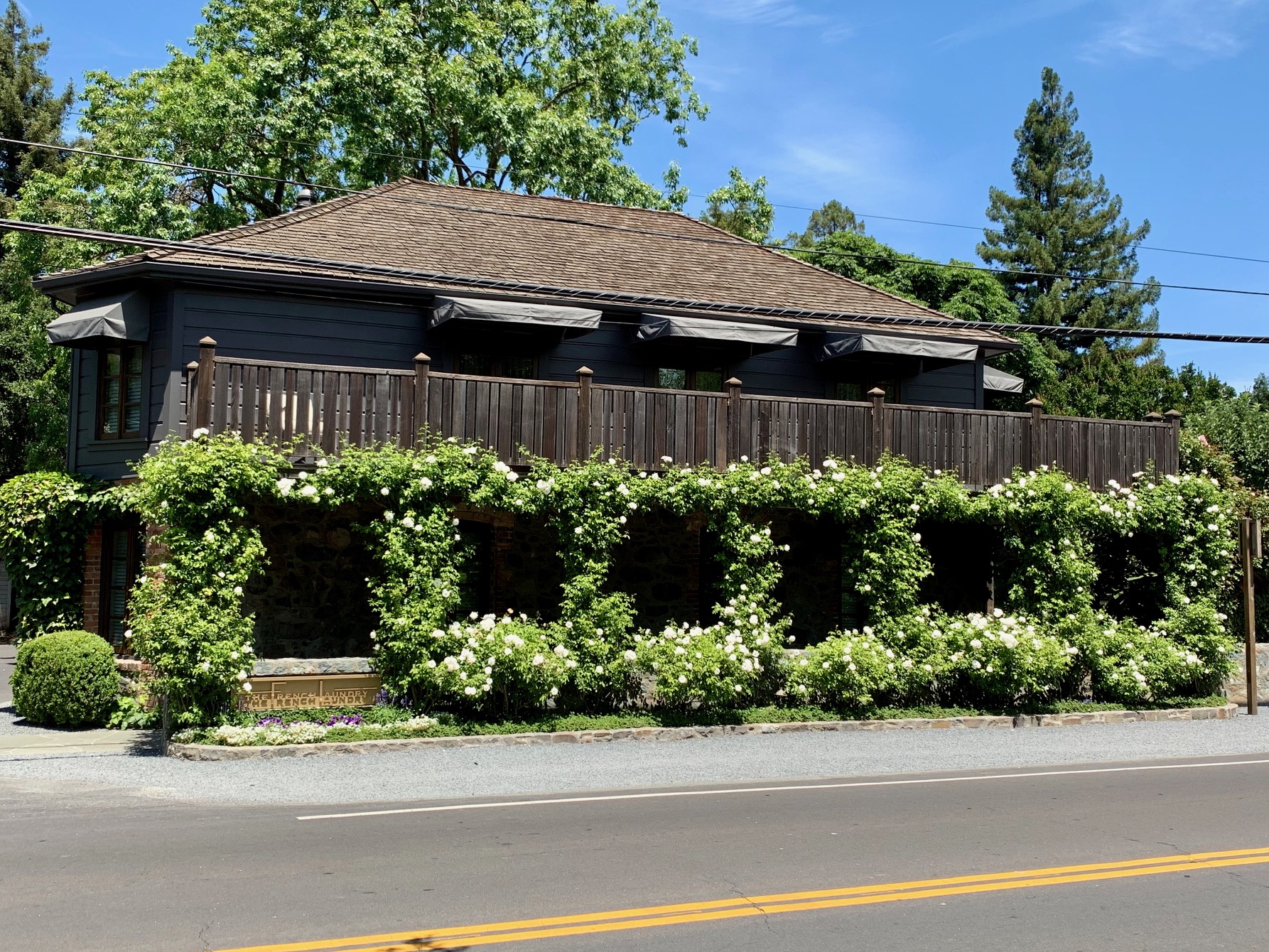 The French Laundry Restaurant in Napa Valley Serves Nine Carefully ...