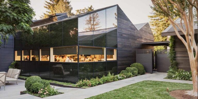 The French Laundry Restaurant in Napa Valley Serves Nine Carefully Crafted Courses