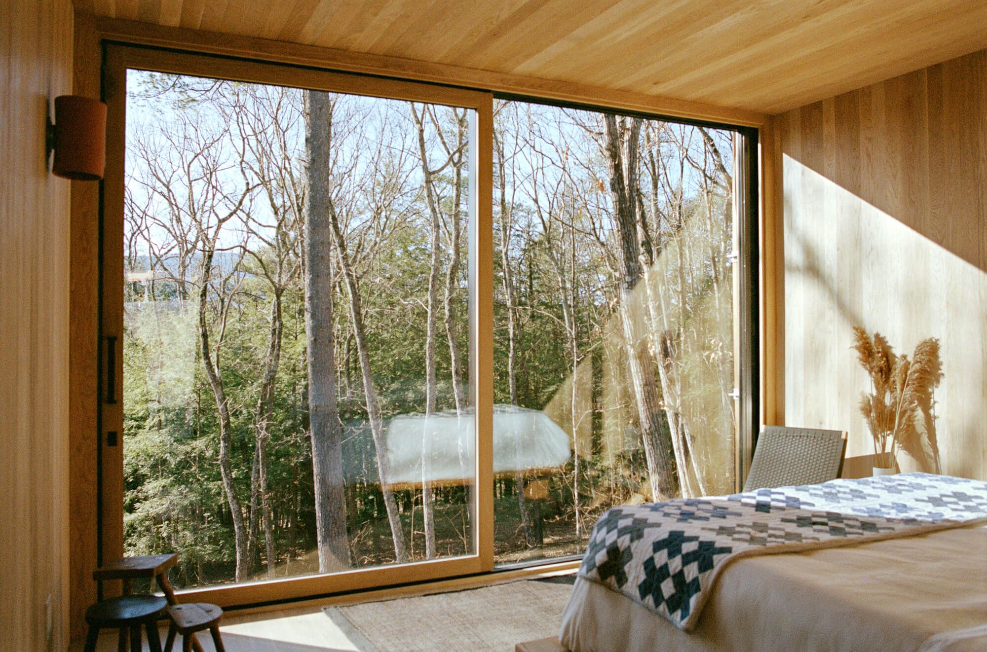 Piaule Catskill, Luxury Cabin Guest Room