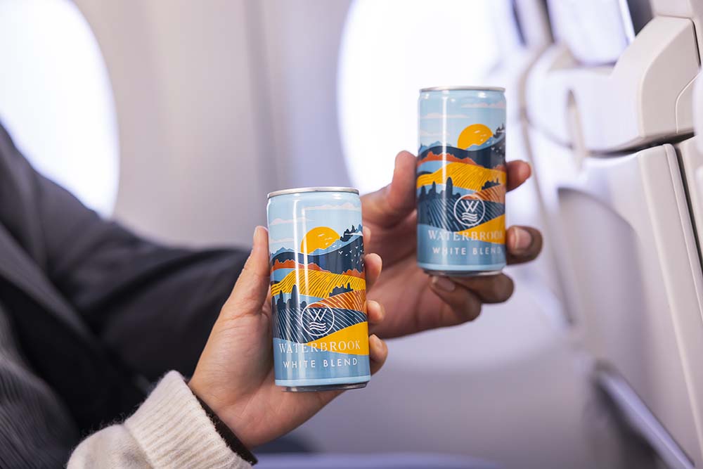 Alaska Airlines Premium Beverages - Waterbrook