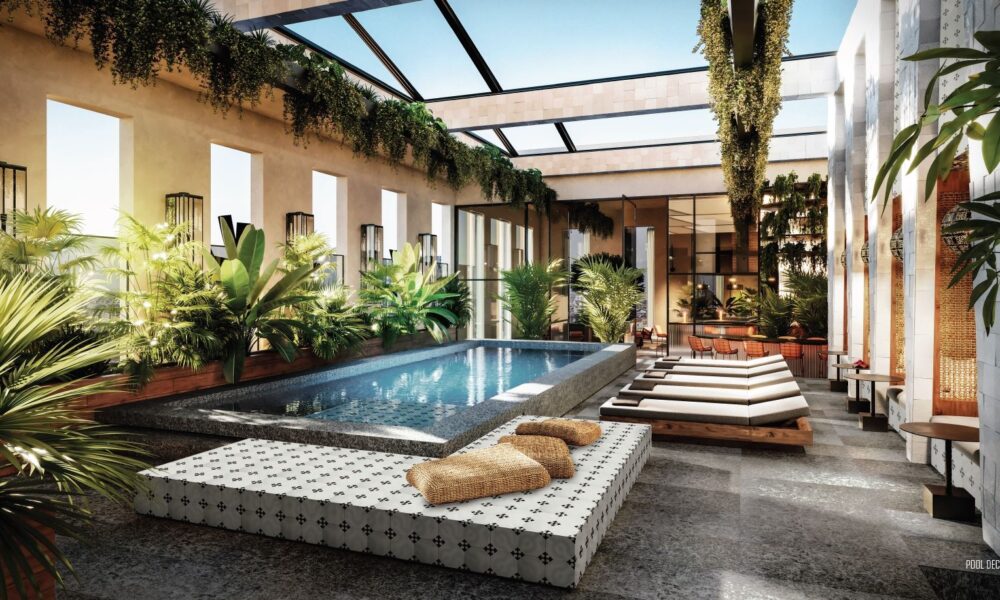 Fairmont New Orleans Rooftop Pool