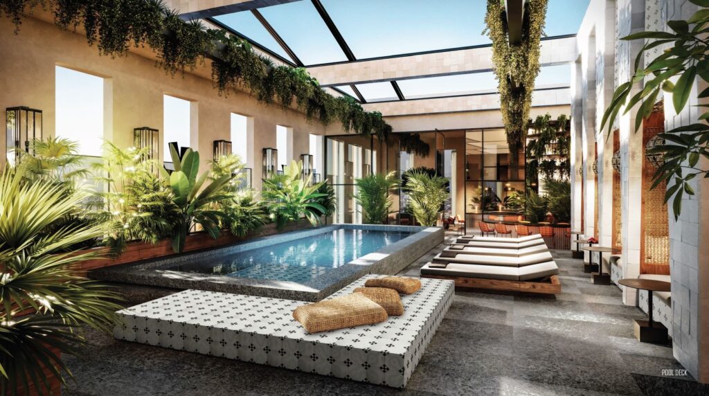 Fairmont New Orleans Rooftop Pool