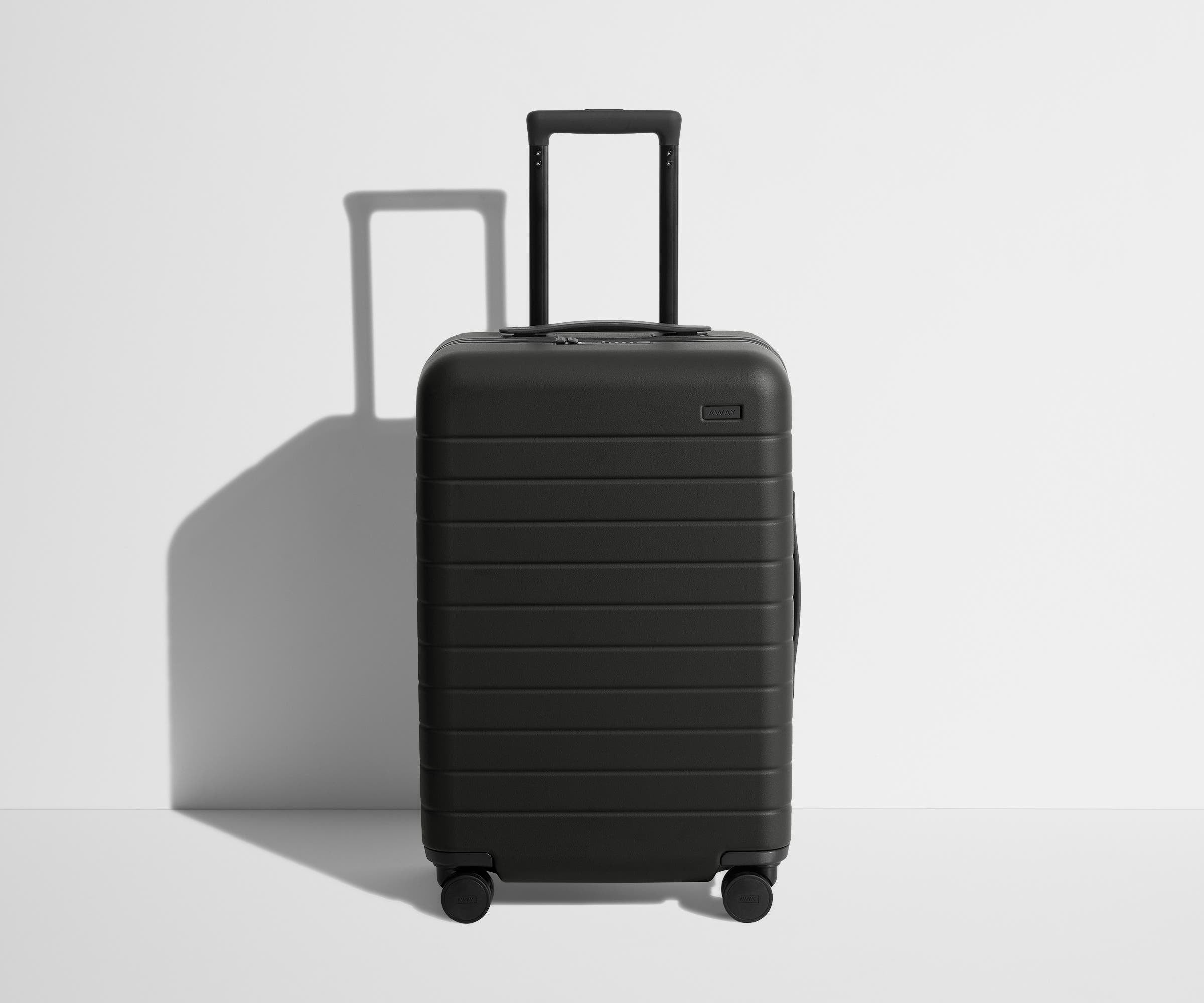 Away The Bigger Carry-On suitcase in Jet Black