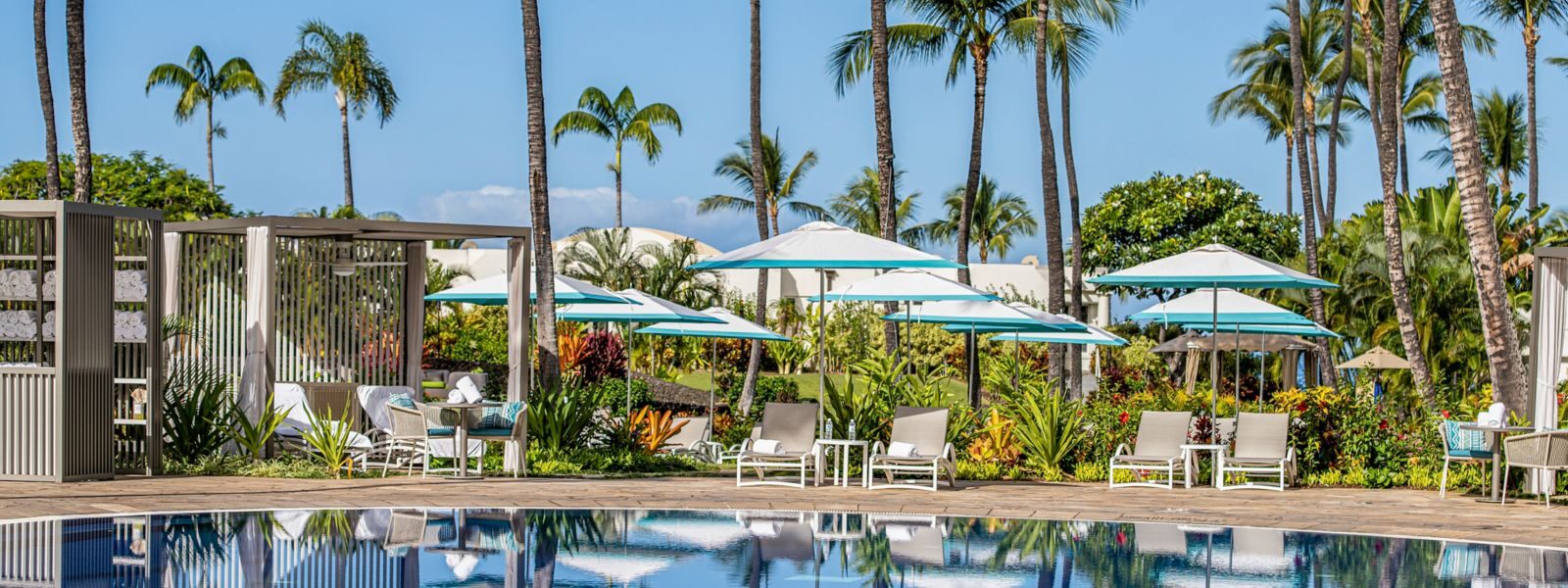 The pools at Fairmont Kea Lani, Maui