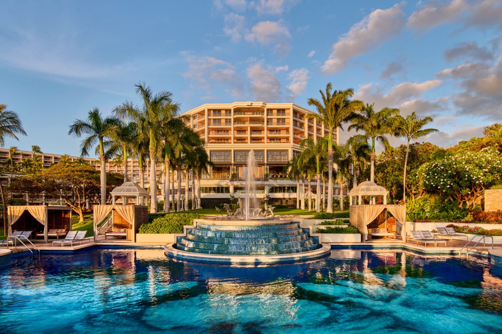 The adults-only Hibiscus Pool at Grand Wailea, Maui