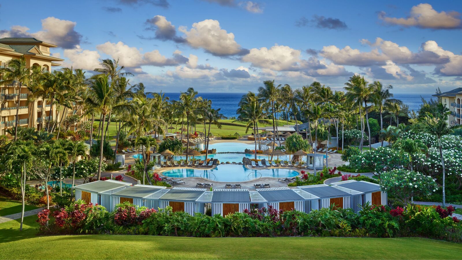 Pool view at The Ritz-Carlton Maui, Kapalua