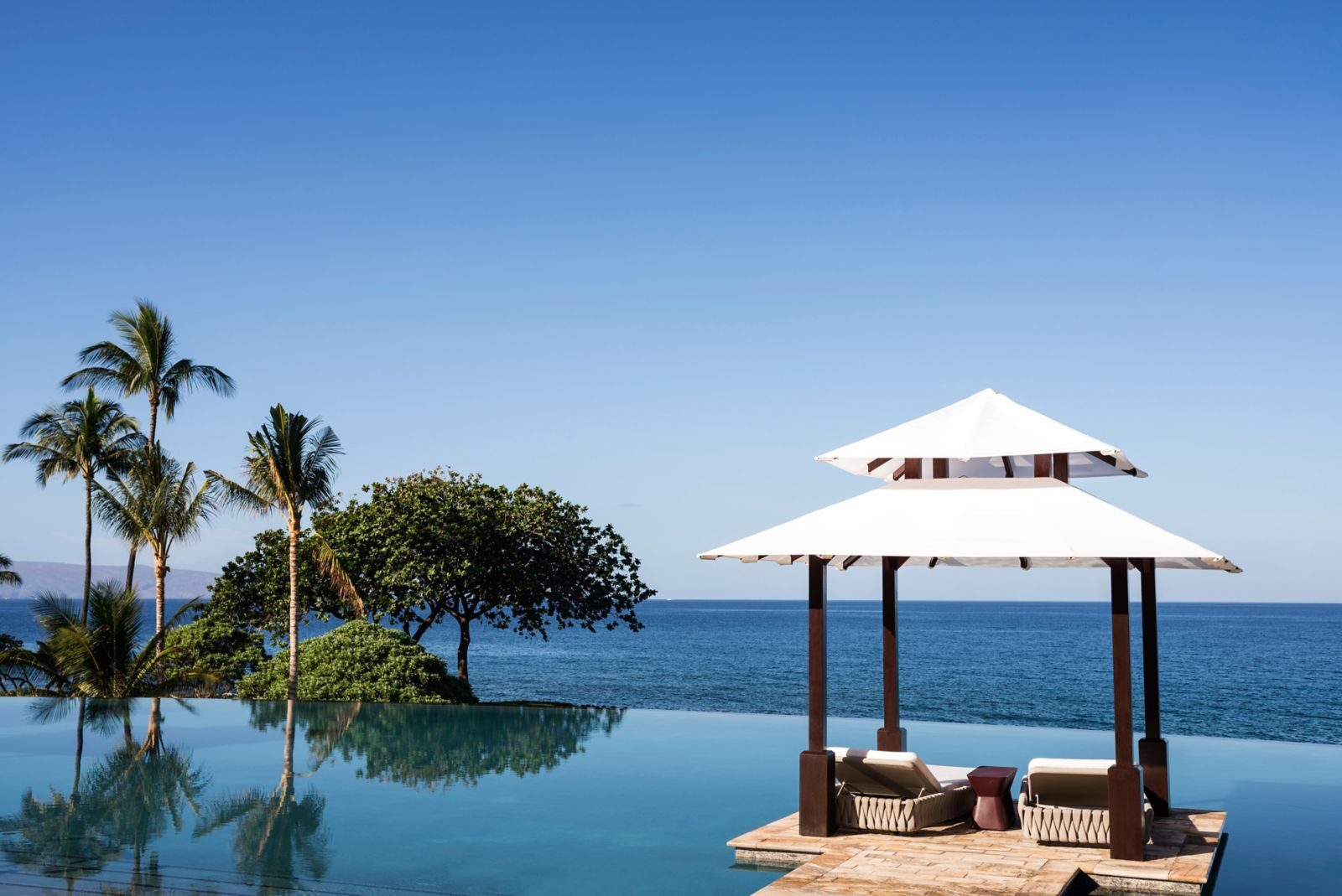 The adults-only Maluhia infinity pool at Wailea Beach Resort – Marriott, Maui